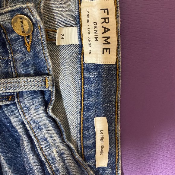 Frame Le High Straight Jeans - Picture 5 of 6